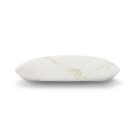 26 Inch Pillow, Shredded Memory Foam, Soft Bamboo and Polyester Covering