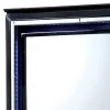 Bellaova Contemporary Style Mirror, Black