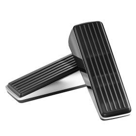 VEVOR Heavy Duty Door Stopper, 2 Pack, Door Stop Wedge for Bottom, Premium Zinc Alloy and Dual-Sided PVC Non-Slip Pads