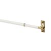 (5 pack) 5/16" White Adjustable Swivel Sash Rod, 21-38"