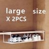 "European Style Shoe Rack - Heavy-Duty Adjustable Shelves + Storage Basket"